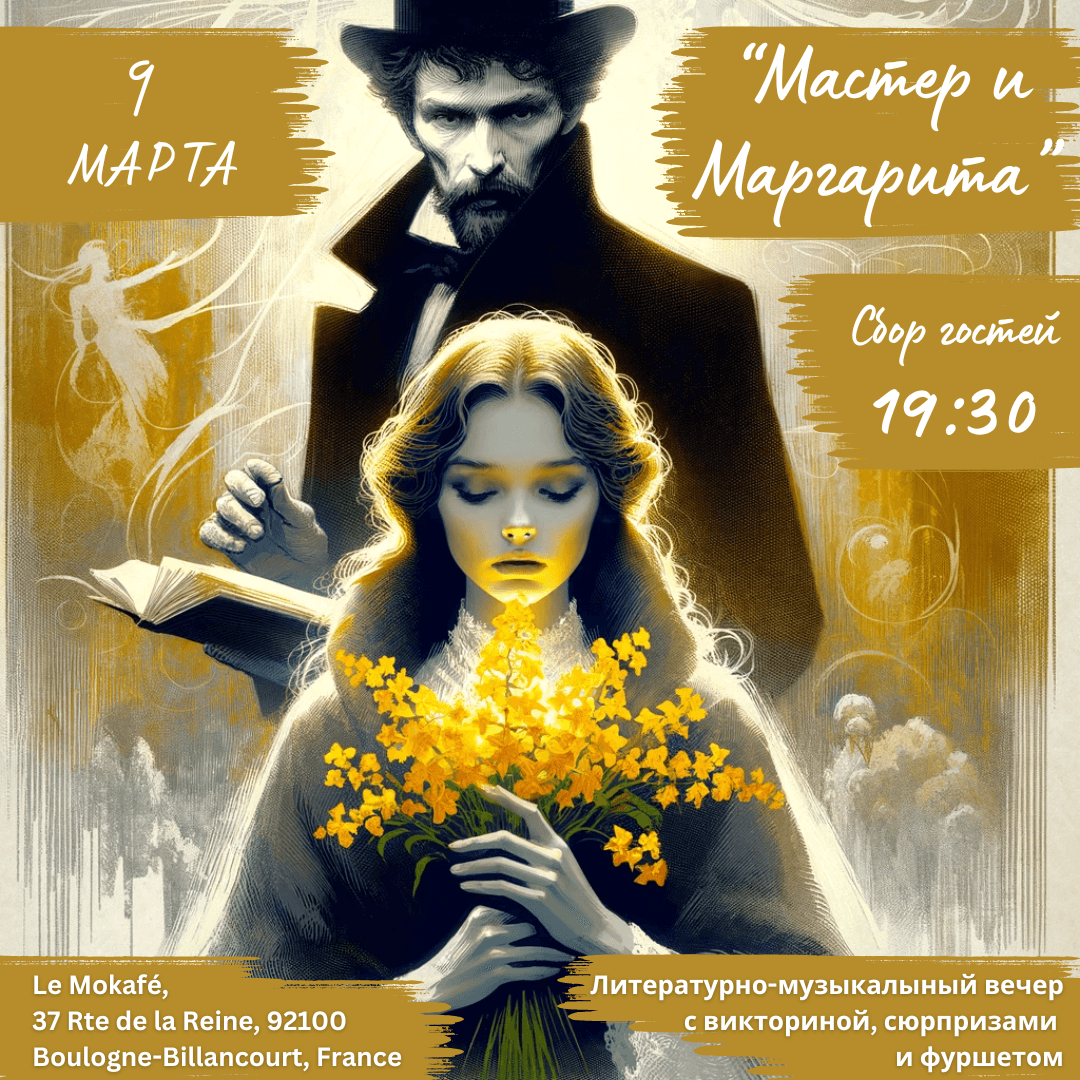 «Мастер и Маргарита» - литературно-музыкальный вечер